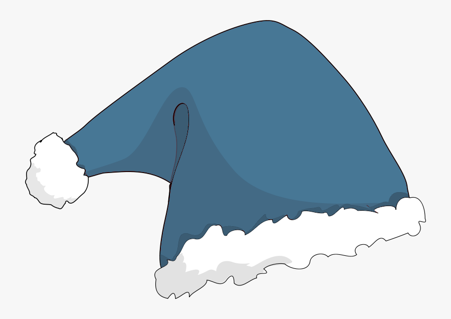 Clip Art Blue Santa Hat - Green Santa Hat Transparent, Transparent Clipart