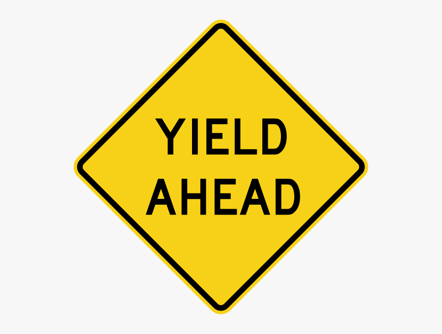 Transparent Yield Sign Clipart - Under Construction Sign Png, Transparent Clipart