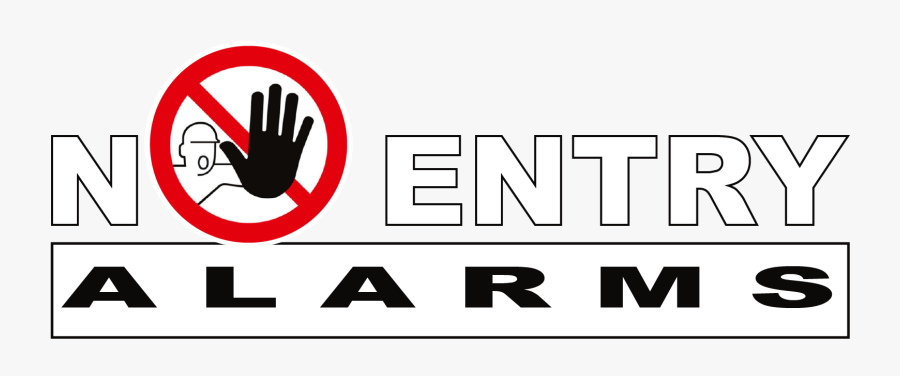 No Entry Alarms - Sign, Transparent Clipart