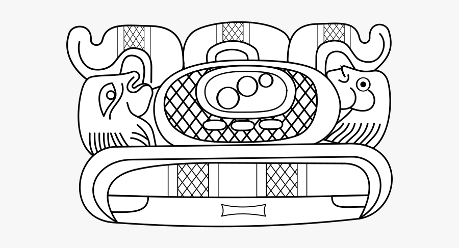 Free Simbolo Maya - Mayan Glyphs Png, Transparent Clipart
