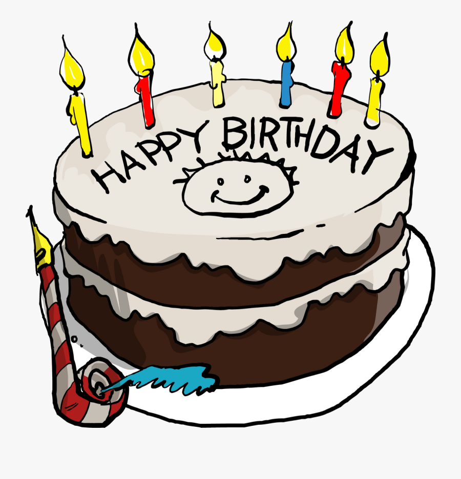 Birthday Cake Graphic - Birthday Cake, Transparent Clipart