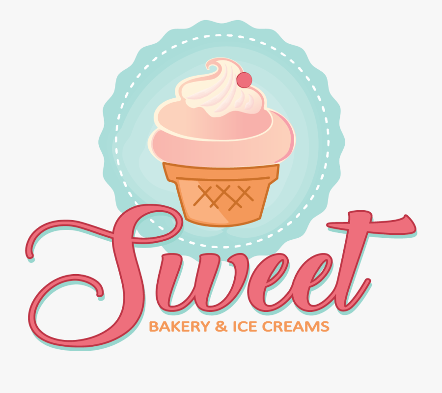 Transparent Ice Cream - Logo Design For Bakery Shop, Transparent Clipart