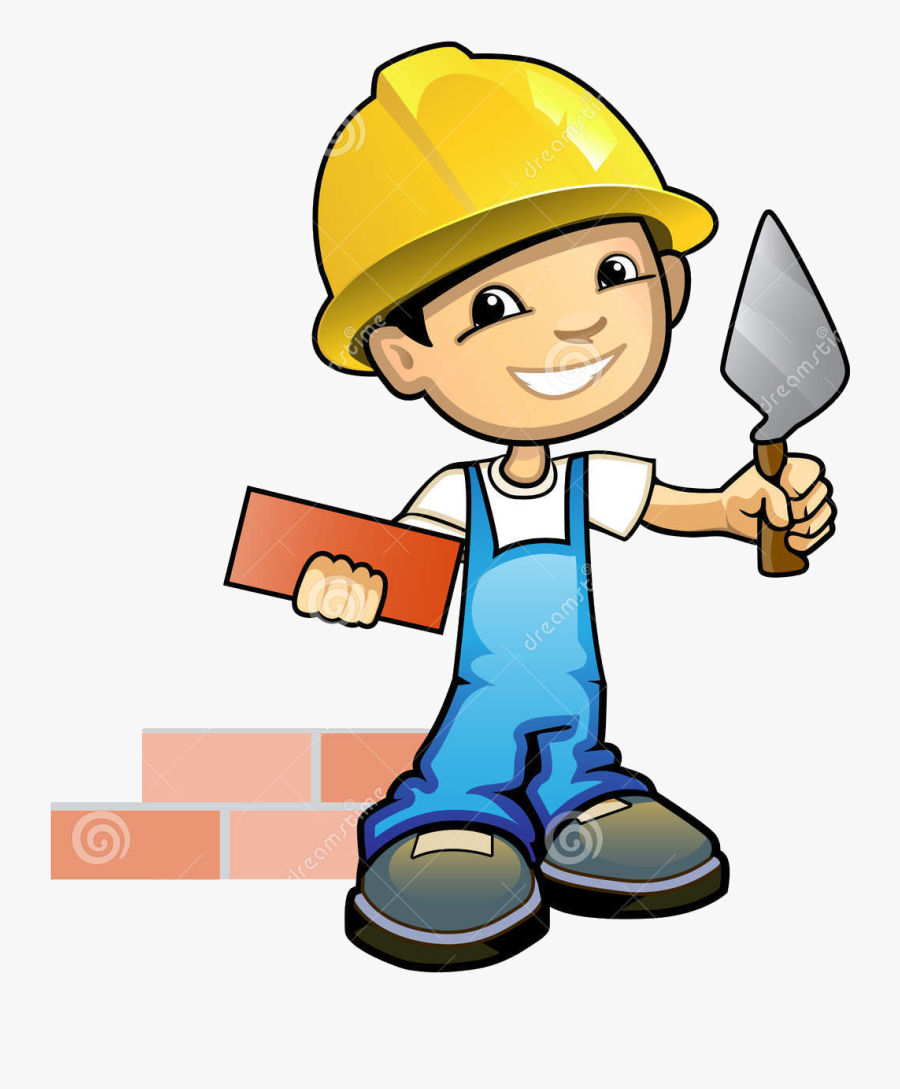 Bricklayer Stock Photography Masonry - Pedreiro Vetor, Transparent Clipart