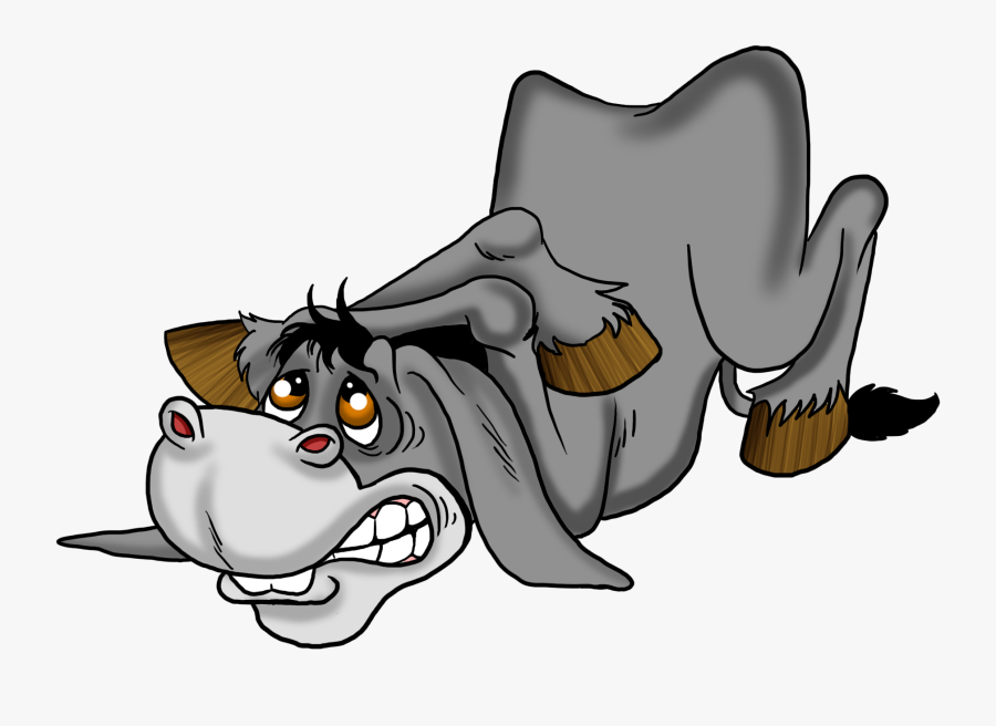 Donkey Balaam Clipart - Cartoon, Transparent Clipart