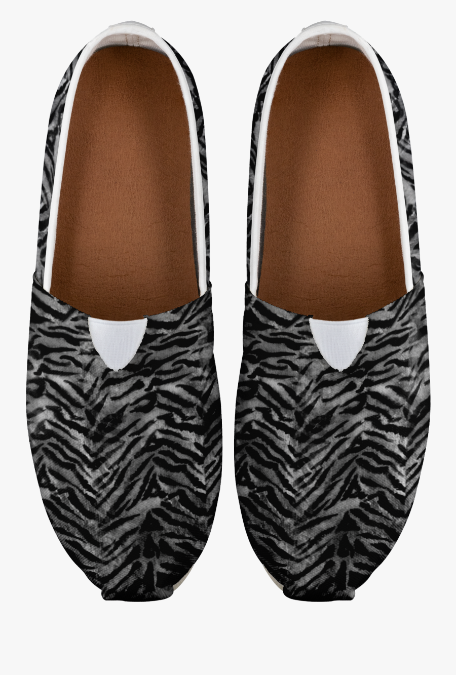 Transparent Tiger Stripes Png - Slip-on Shoe, Transparent Clipart