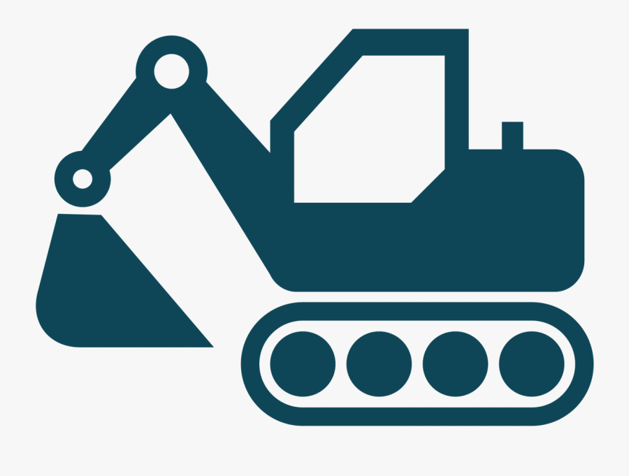 Heavy Equipment Icon - Construction Machinery Icon Png, Transparent Clipart
