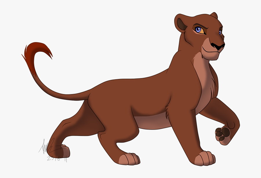 Lioness Clipart Realistic - Dark Lion Lion King, Transparent Clipart