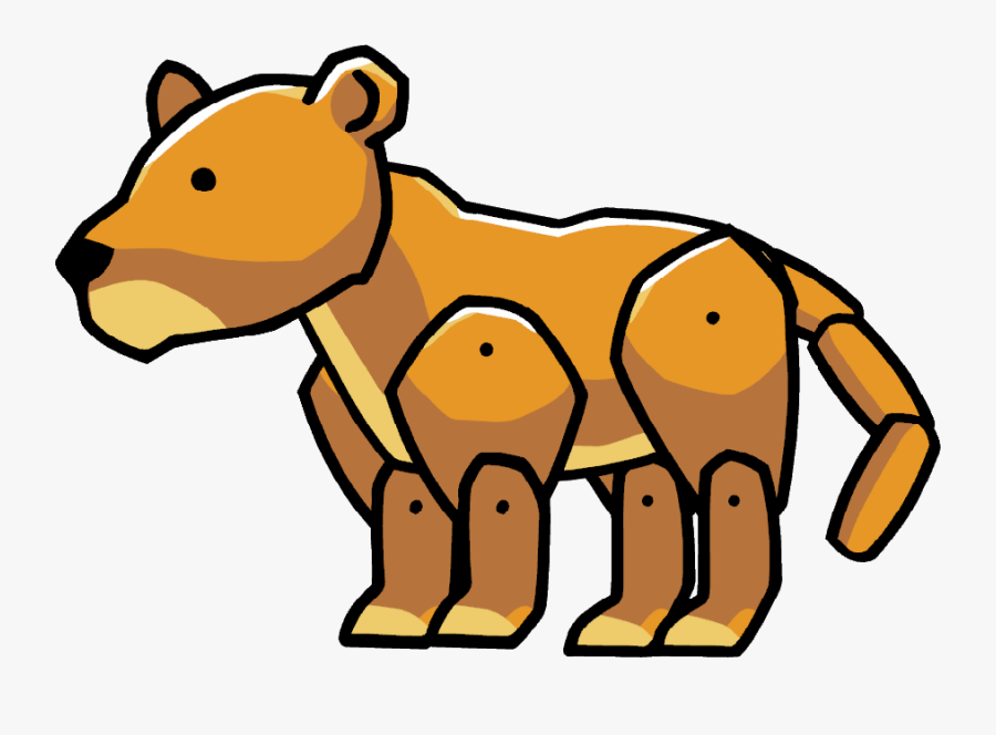Cartoon Saber Tooth Tiger - Saber Tooth Tiger Clipart, Transparent Clipart