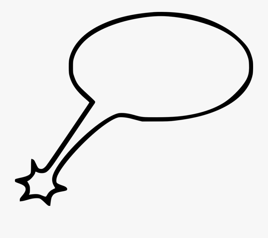 Thought Bubble Image 14, Buy Clip Art - Speech Bubble Png Comic, Transparent Clipart