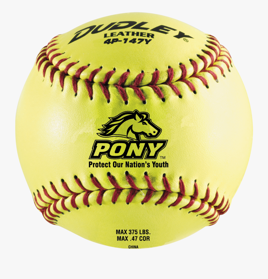 Dudley Softball 11in, Transparent Clipart