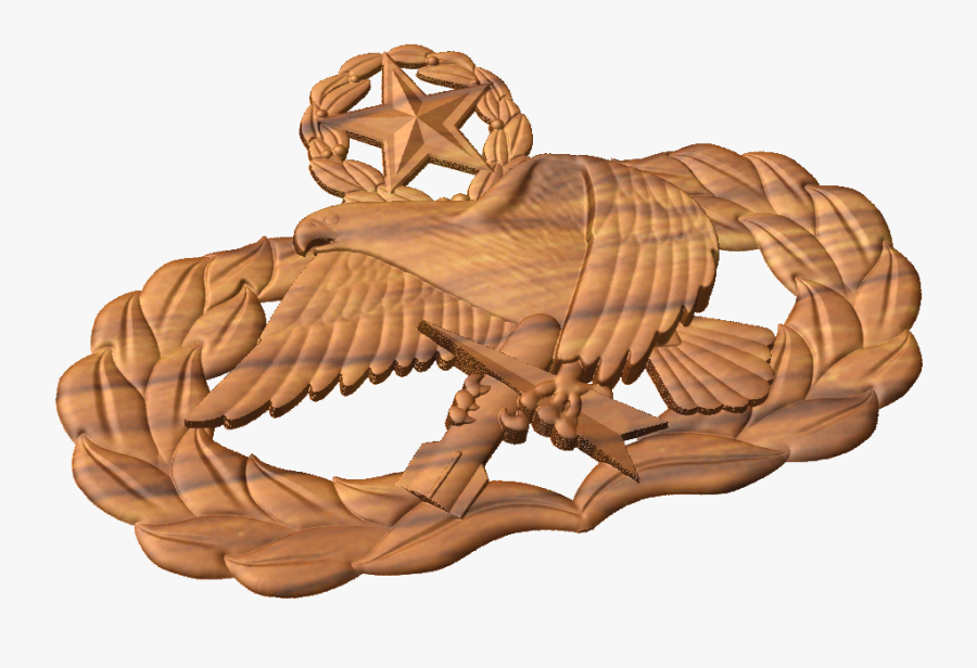 Air Force Badge 3d Stl, Transparent Clipart