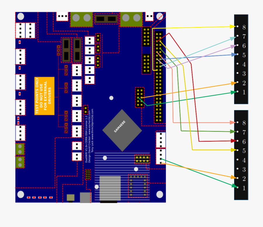 Duet3d Wifi External Steppers Drivers, Transparent Clipart