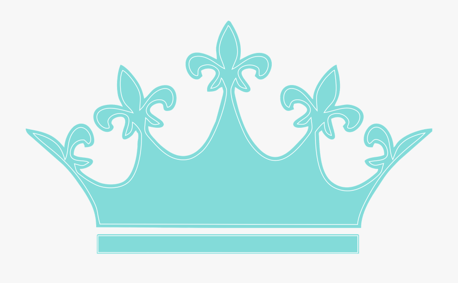 Transparent Coroa Azul Png - Princess Crown Png Black, Transparent Clipart