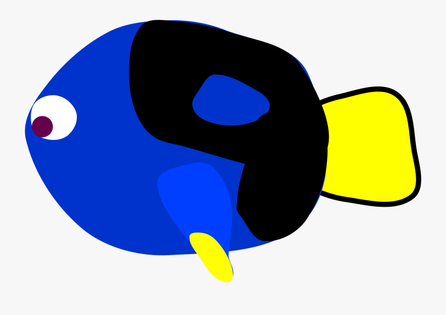 Dorthyfindher Regal Clipart - Blue Tang Clip Art, Transparent Clipart