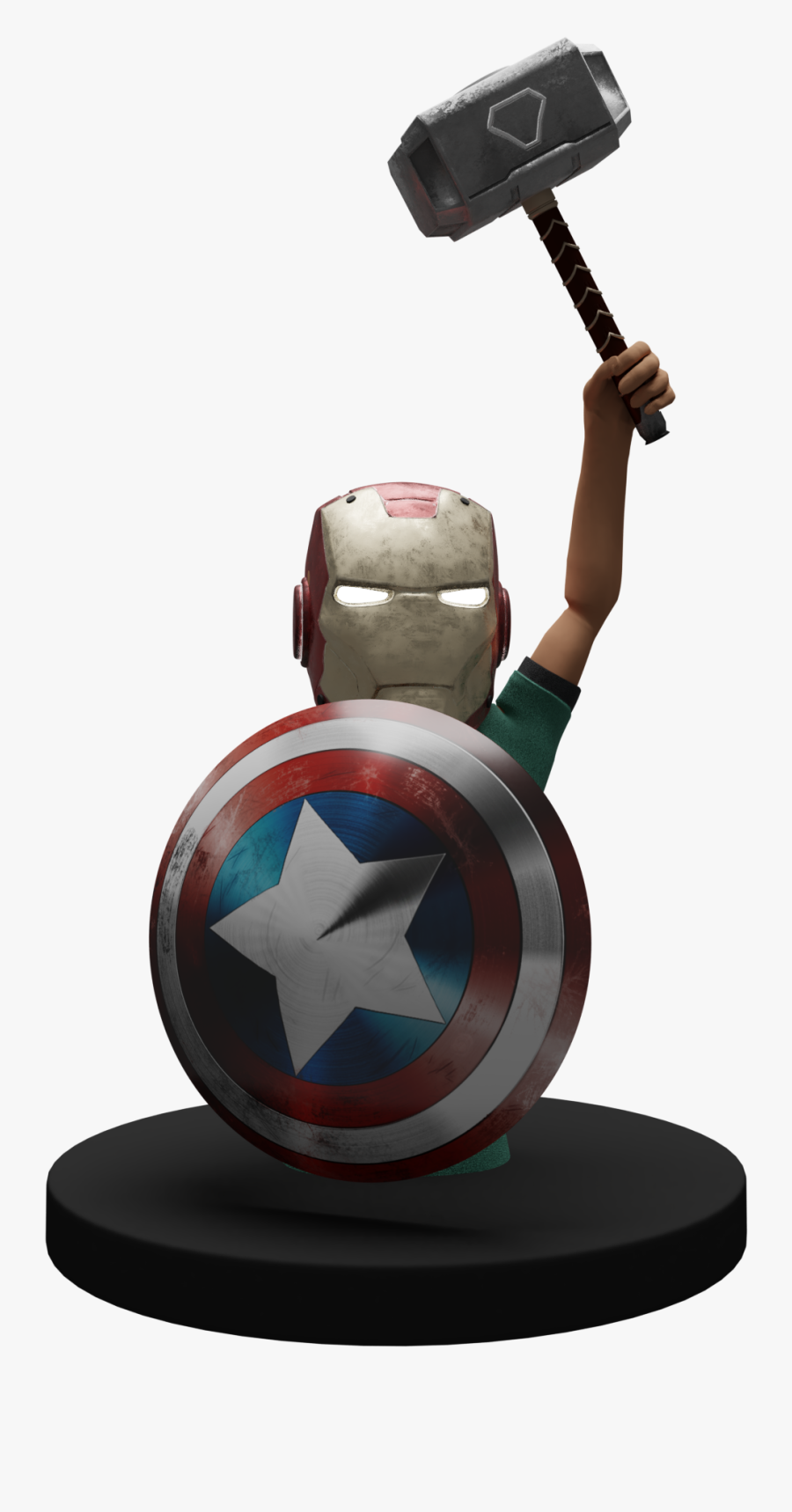 Karakter The Avengers - Captain America, Transparent Clipart