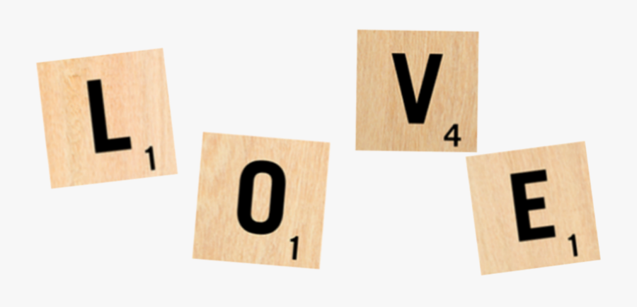 #scrabble #word #words #love #l #o #v #e #scrabbleword - Scrabble Love Png, Transparent Clipart