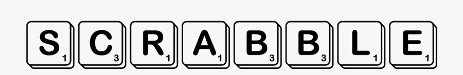 Clip Art Download Famous Fonts Home - Lettertype Scrabble, Transparent Clipart