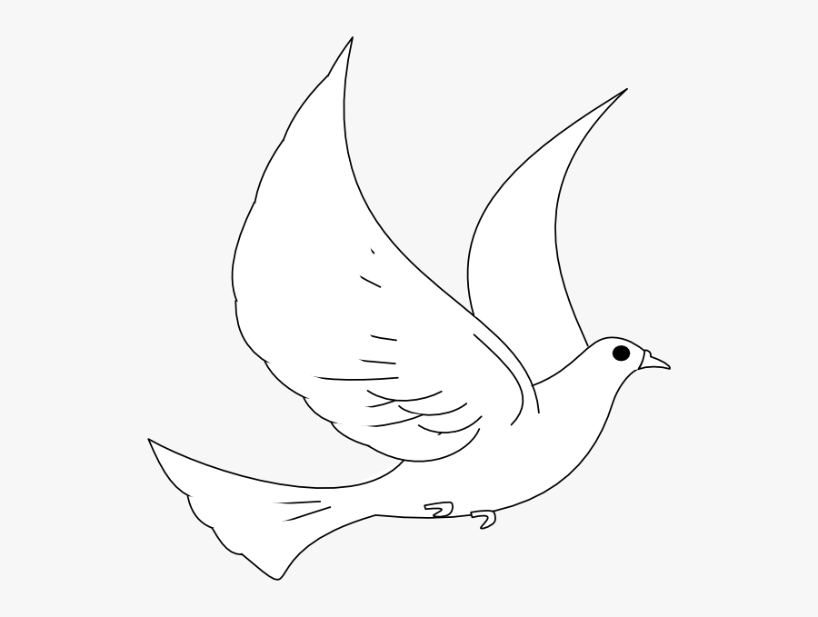 Turtle Dove Clipart Peace Sign - Dove Landing Png, Transparent Clipart