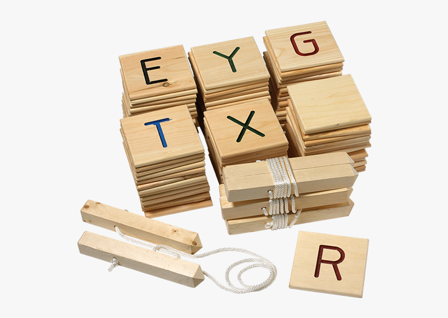 Giant Scrabble Tiles - Lumber, Transparent Clipart