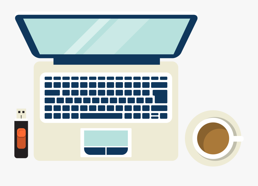 Digital Marketing Tool Labor Business - Illustration Hands Search Laptop, Transparent Clipart