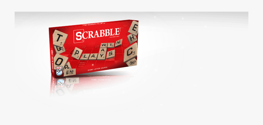 Games,material Property,font,snack - Scrabble Hasbro, Transparent Clipart