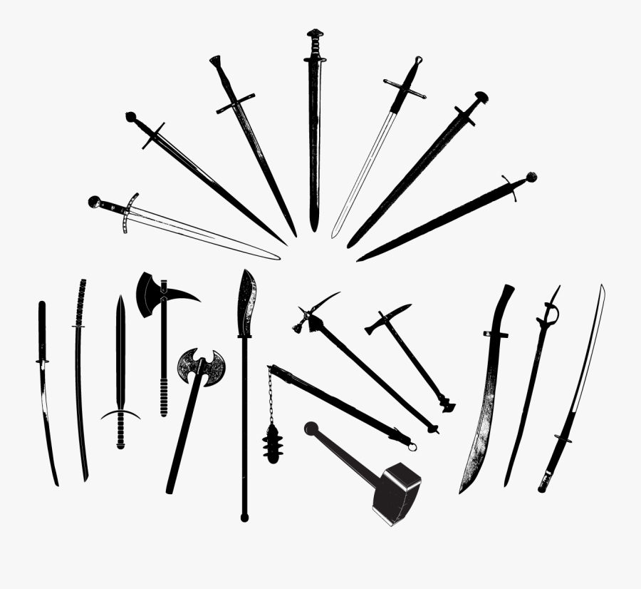 Weapon Adobe Illustrator Clip Art - Ancient Weapons, Transparent Clipart