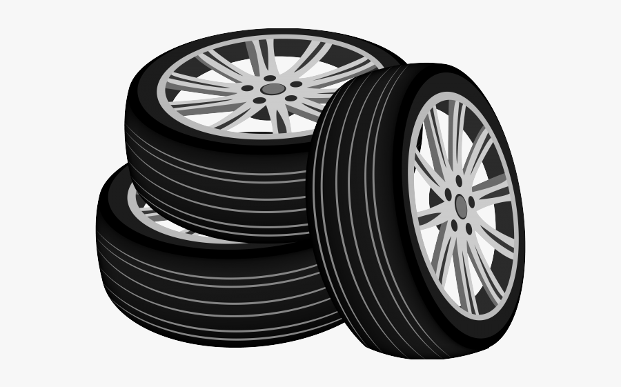 Tire Clipart Black And White, Transparent Clipart