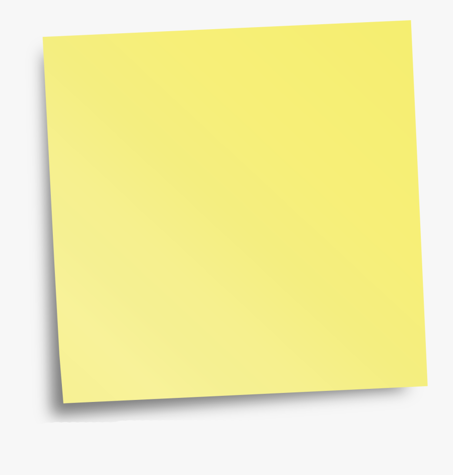 Sticky Note Png - Желтый Стикер Png, Transparent Clipart