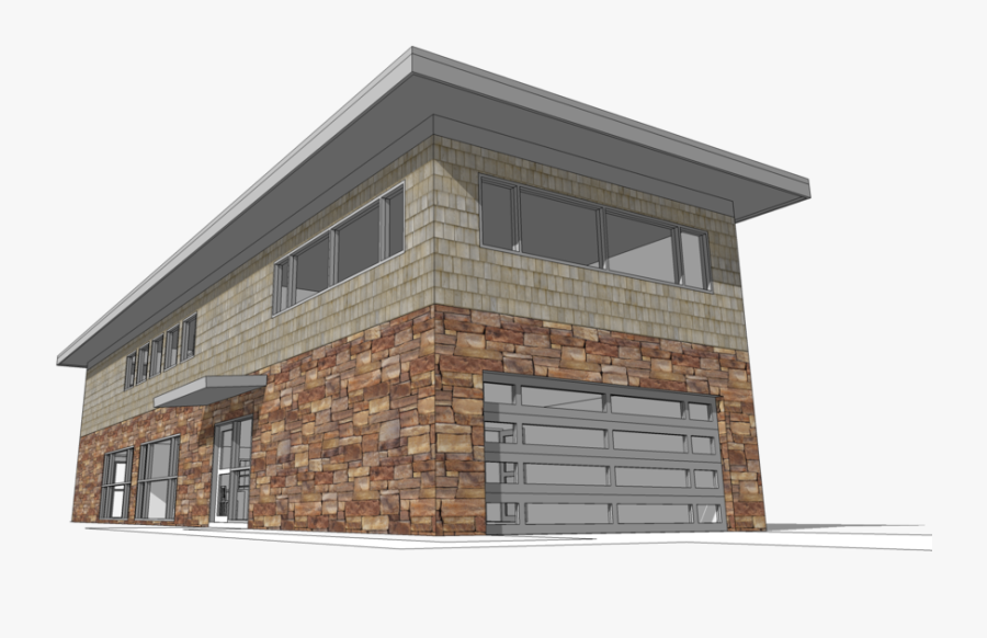 Clip Art Small Brick House - House, Transparent Clipart