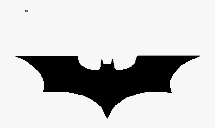 Batman Bat-signal Stencil Decal Logo - Dark Knight Logo, Transparent Clipart
