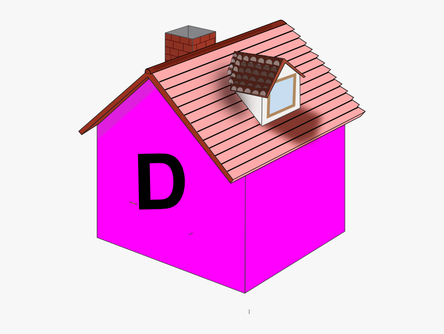 D Clip Art At - House, Transparent Clipart