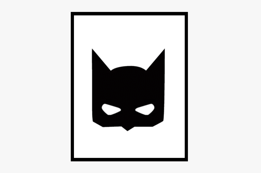 Batman Mask Clipart Cartoon - Needs Superheroes When I Have Dad, Transparent Clipart