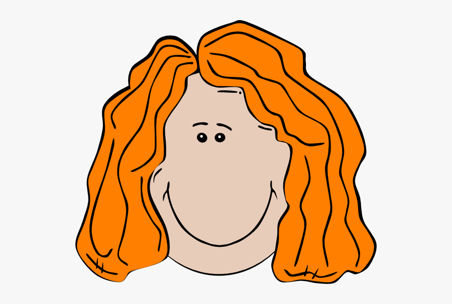 Light Brown Girl Svg Clip Arts - Cartoon Girl With Blonde Hair, Transparent Clipart