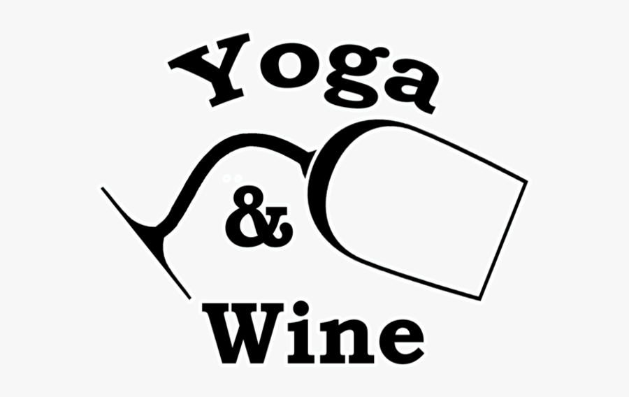 Yoga & Wine, Transparent Clipart
