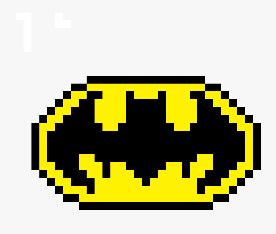 Perle A Repasser Logo Batman , Png Download - Batman Pixel Art, Transparent Clipart