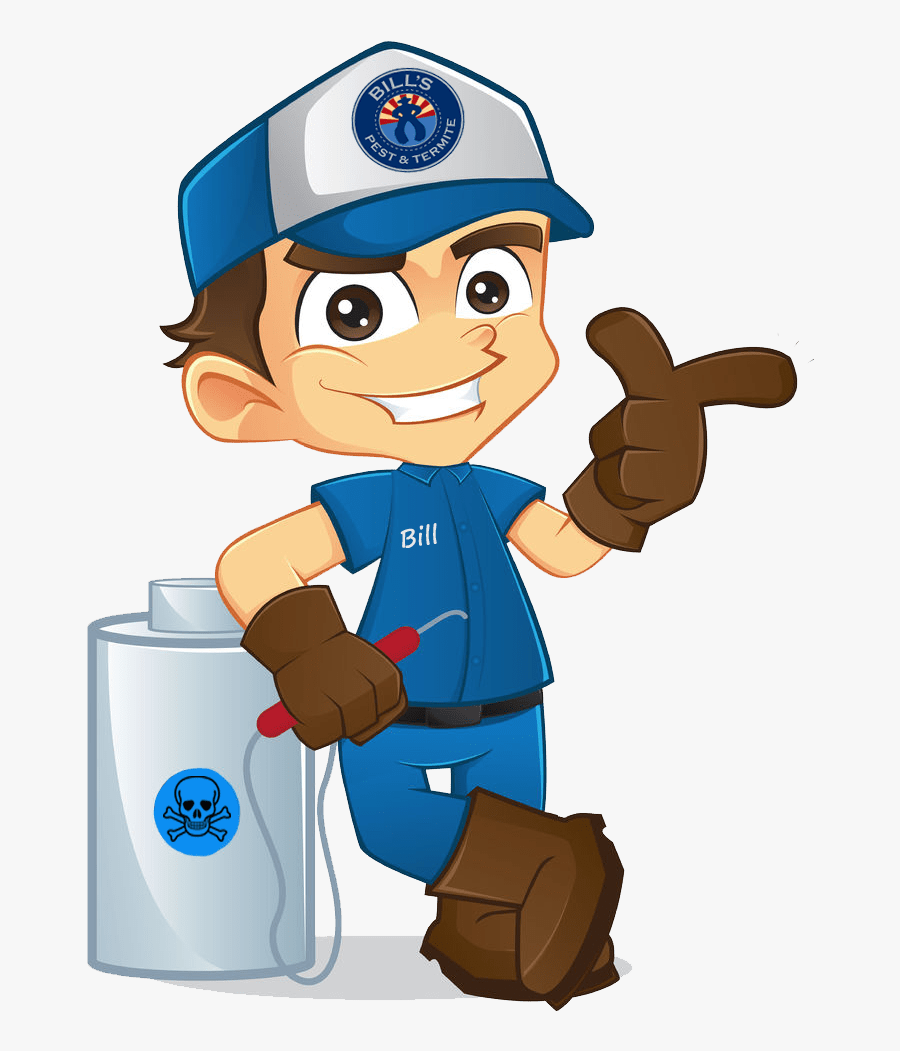 Exterminator Pest Control, Transparent Clipart