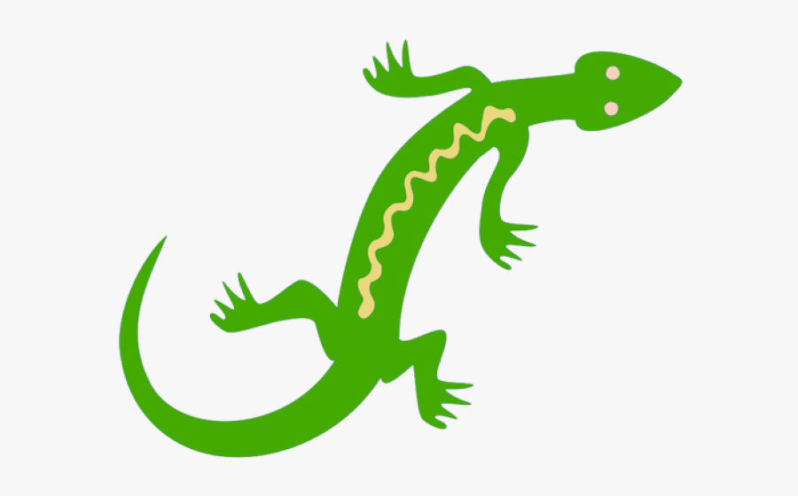 Lizard Clipart Jungle - Clip Art Water Lizard, Transparent Clipart