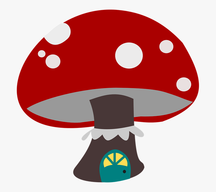 Mushroom Clip Art Clipart Photo - Mushroom House Cartoon Png, Transparent Clipart