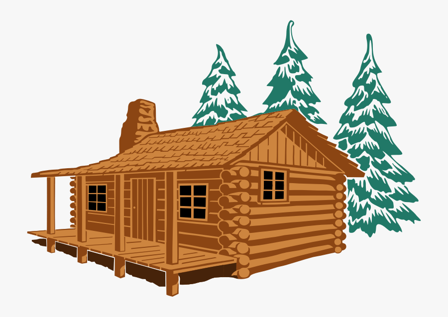 Clipart Of Logging, Cute Home And Bahay - Cabin Clipart, Transparent Clipart