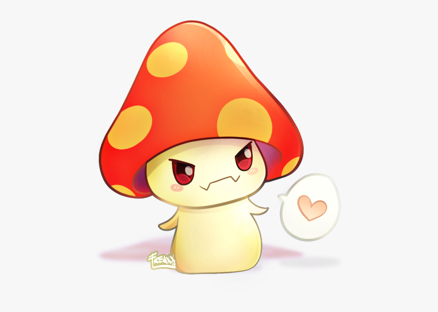 #kawaii #cute #mushroom #fungi #scmushroom - Summoners War Mushroom, Transparent Clipart