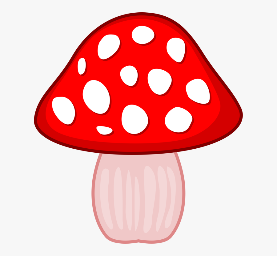 Transparent Red Mushroom Png - Fliegenpilz Vector, Transparent Clipart