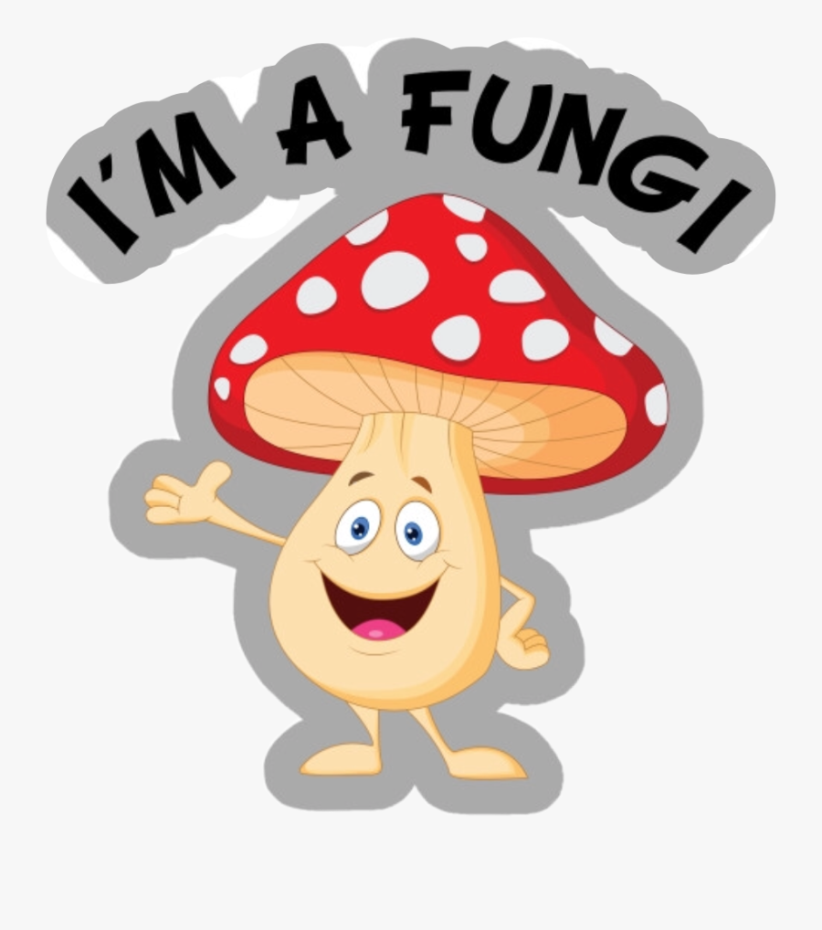 #mushroom #fungi #funguy #freetoedit - Cartoon Image Of Mushroom, Transparent Clipart