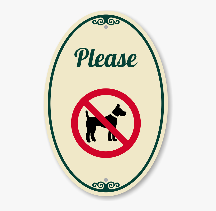 Transparent Dog Poop Clipart - Dogs Are Not Allowed, Transparent Clipart