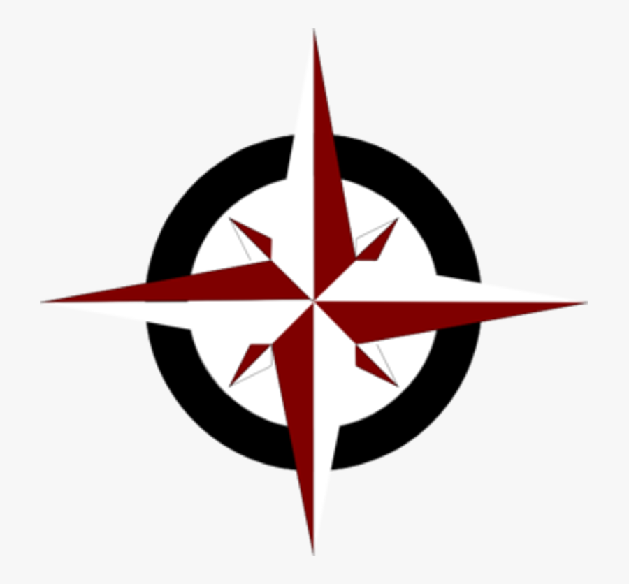 Compass Points In Russian, Transparent Clipart