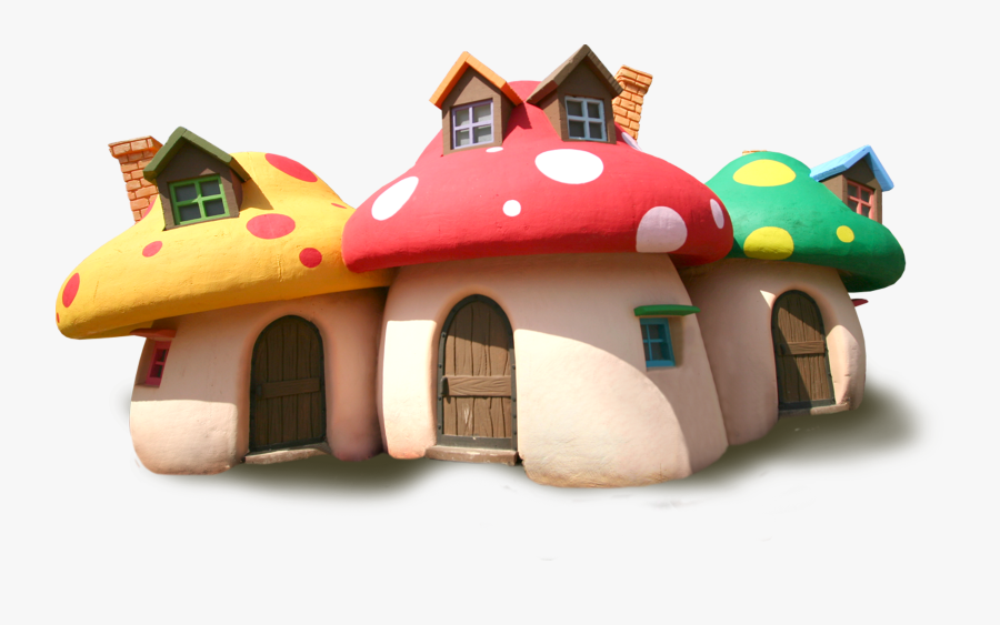 Small House Wallpaper Cartoon Mushroom Png Image High - Small House Wallpaper Png, Transparent Clipart