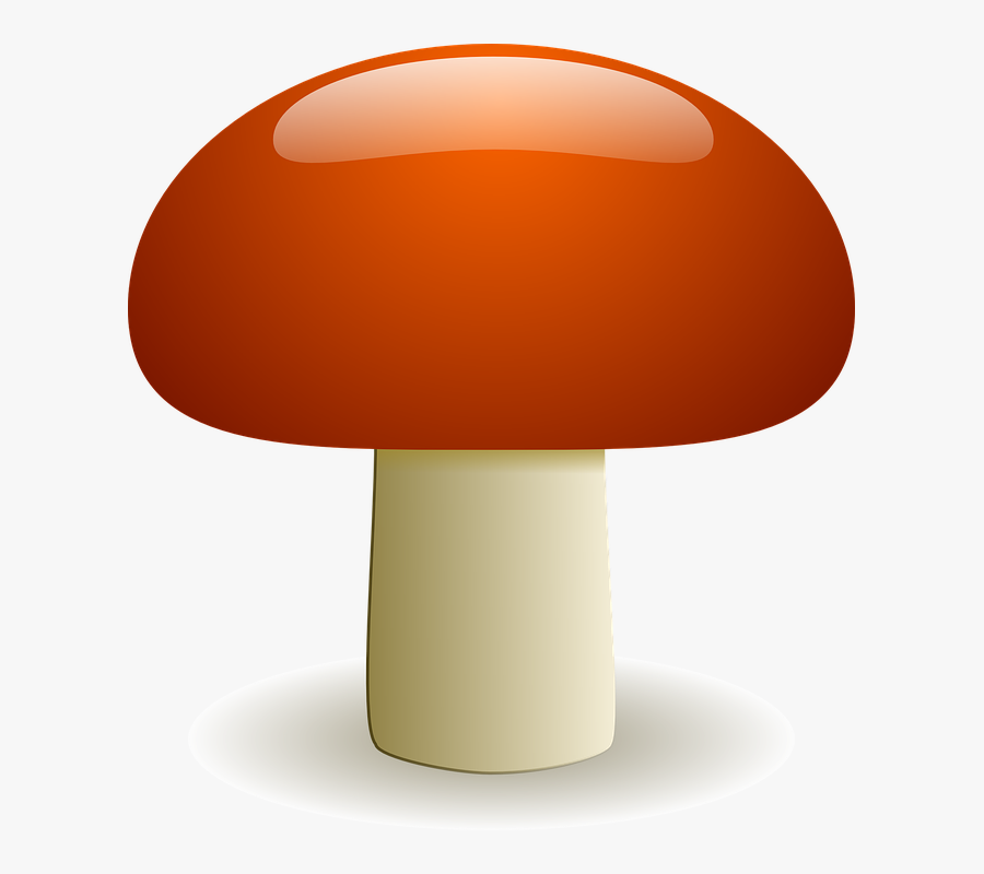 Mushroom, Fungus, Edible, Boletus, Delicious - Orange Mushroom Clip Art, Transparent Clipart