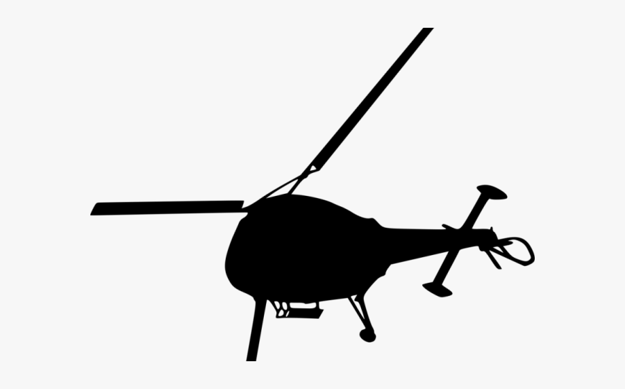 Helicopter Clipart Top View - Helicopter Rotor, Transparent Clipart
