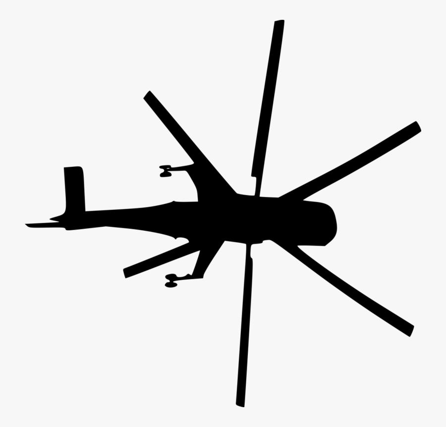 Top View Helicopter Png, Transparent Clipart