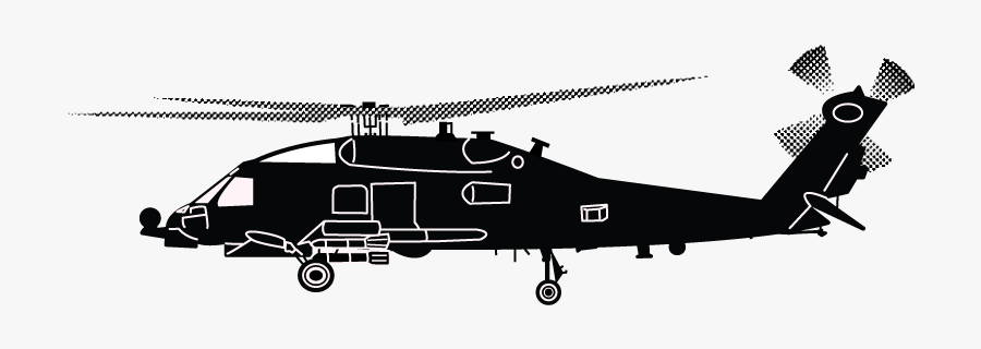 Helicopter Clipart Military Parachute - Seahawk Sh 70 Vector, Transparent Clipart