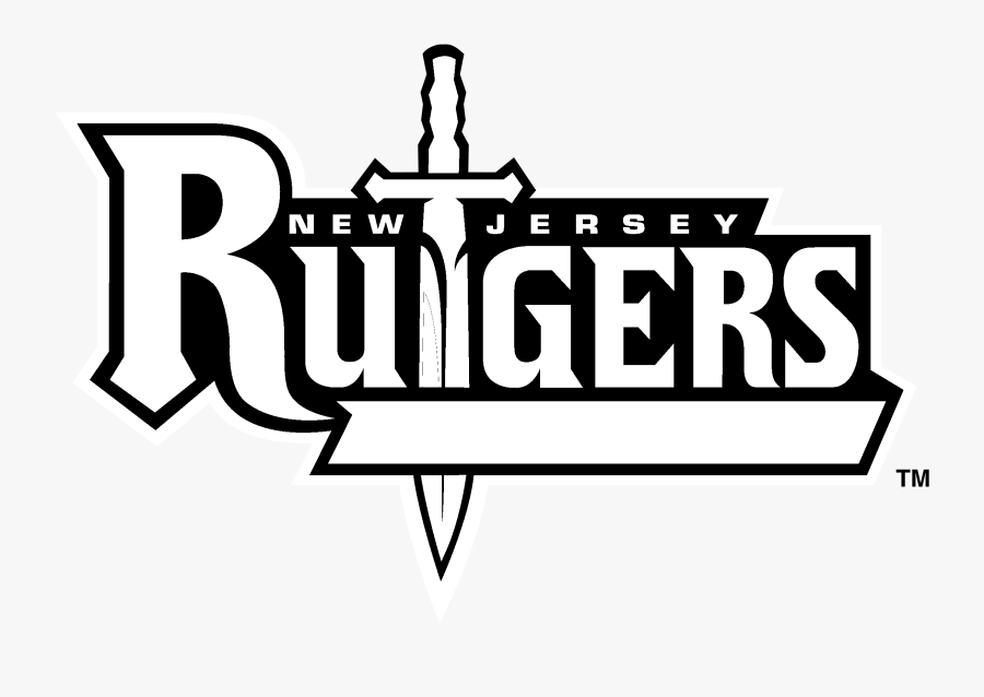 Rutgers Scarlet Knights Logo Black And White - Scarlet Knights Rutgers University Logo Black And White, Transparent Clipart